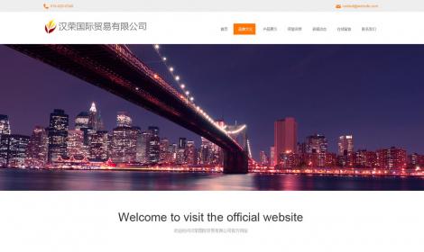 國(guó)际贸易公司网站欣赏